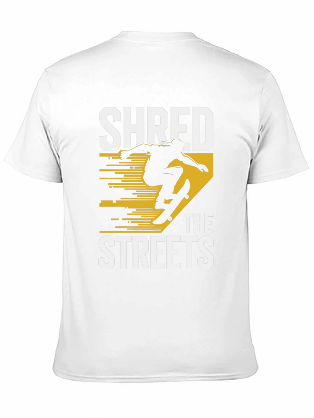 Shred the Streets Black Graphic Tee
