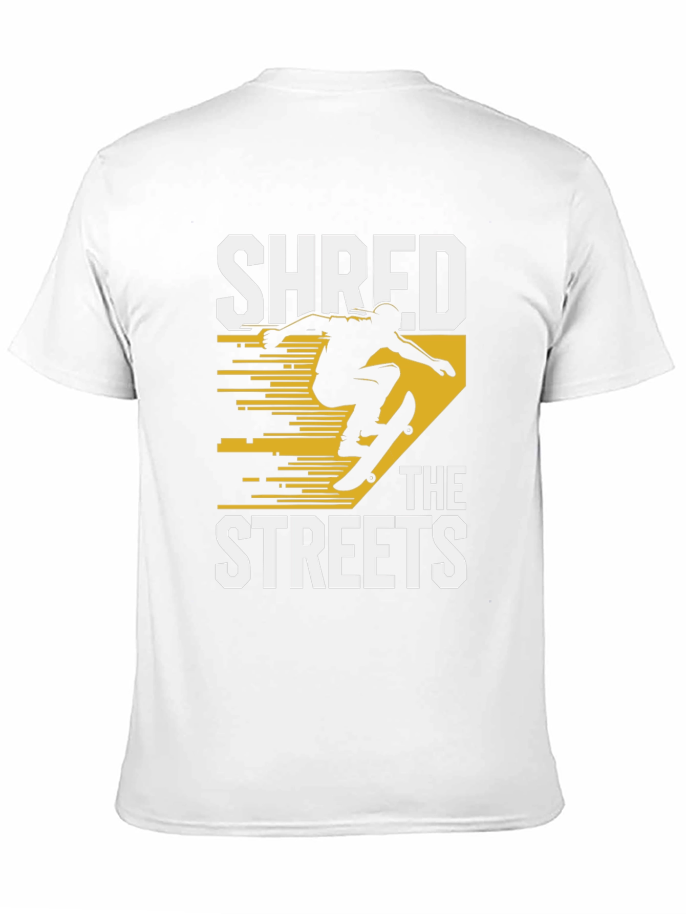 Shred the Streets Black Graphic Tee