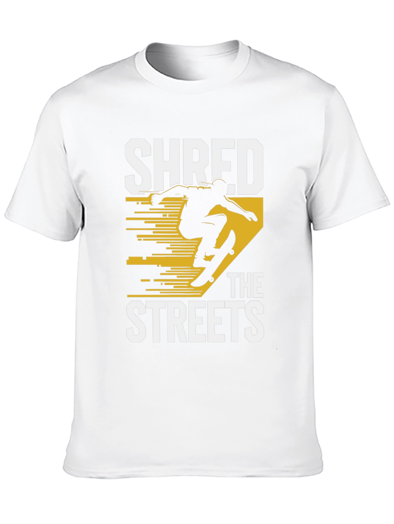Shred the Streets Black Graphic Tee