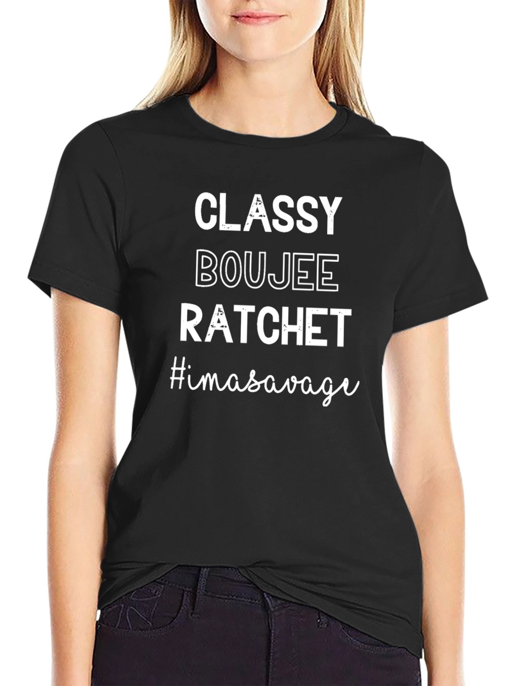 Classy Boujee Ratchet Graphic Tee