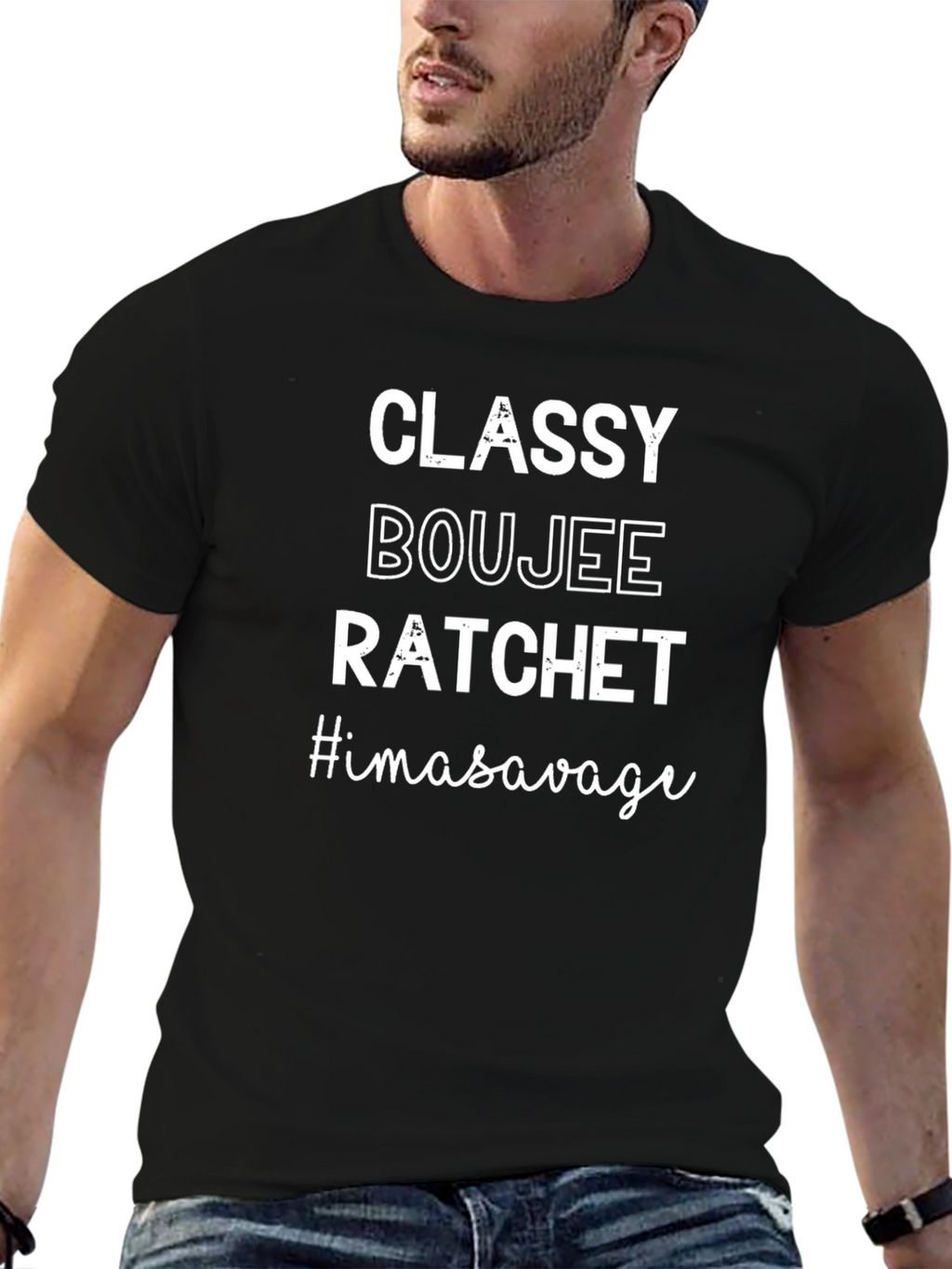 Classy Boujee Ratchet Graphic Tee