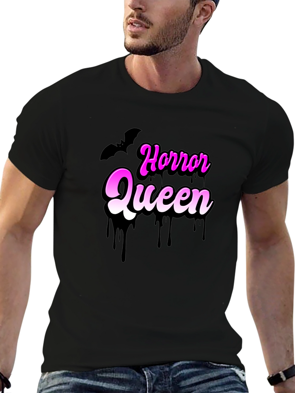 Horror Queen T-Shirt - Spooky Season Apparel