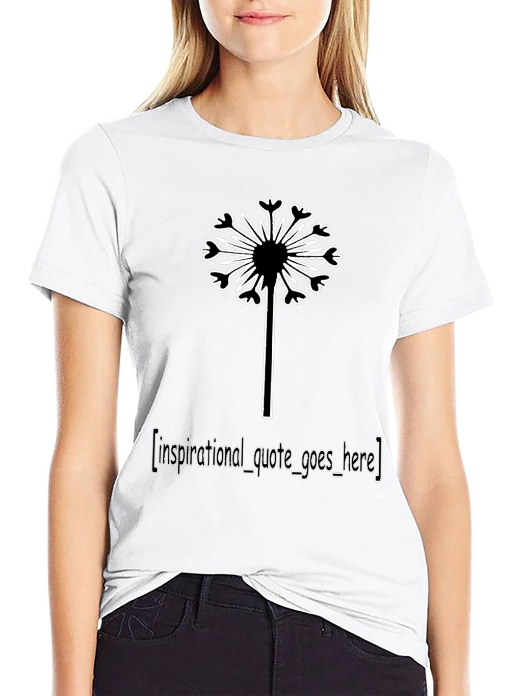 Dandelion Graphic Tee - Soft Cotton Blend