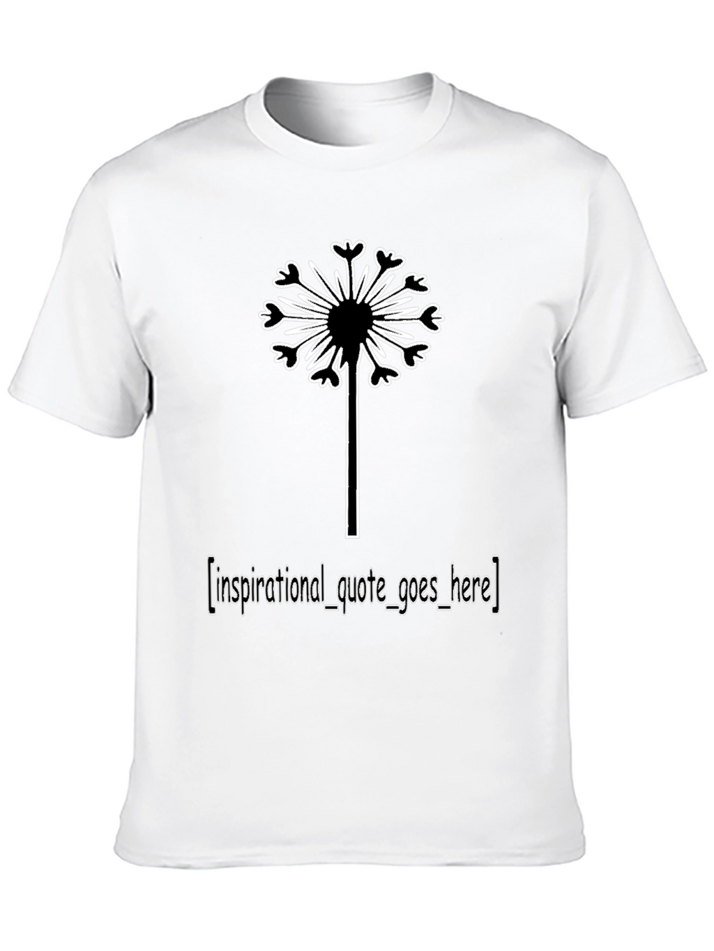 Dandelion Graphic Tee - Soft Cotton Blend