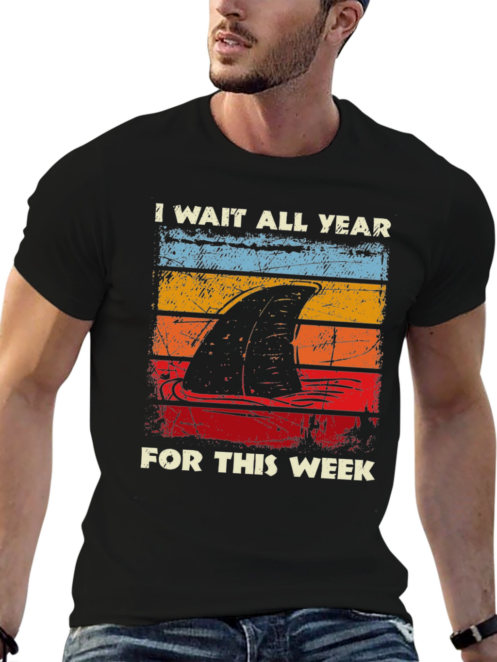 Shark Week T-Shirt - I Wait All Year!