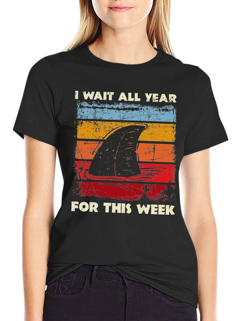 Shark Week T-Shirt - I Wait All Year!