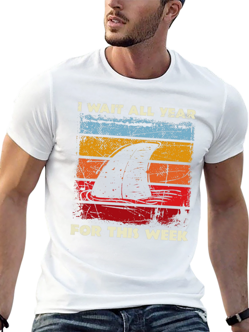 Shark Week T-Shirt - I Wait All Year!