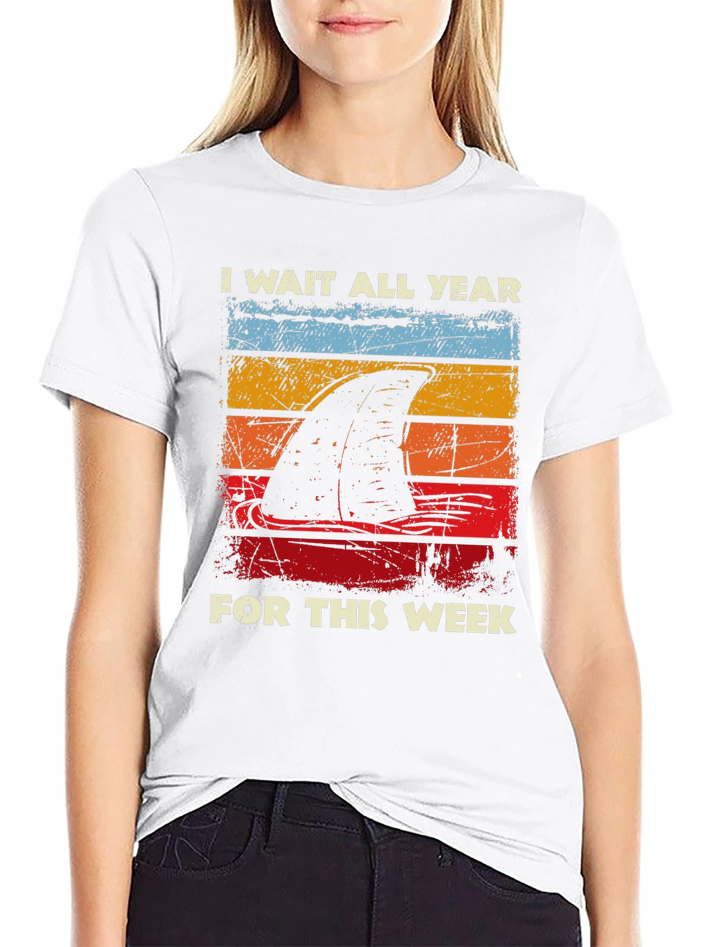 Shark Week T-Shirt - I Wait All Year!