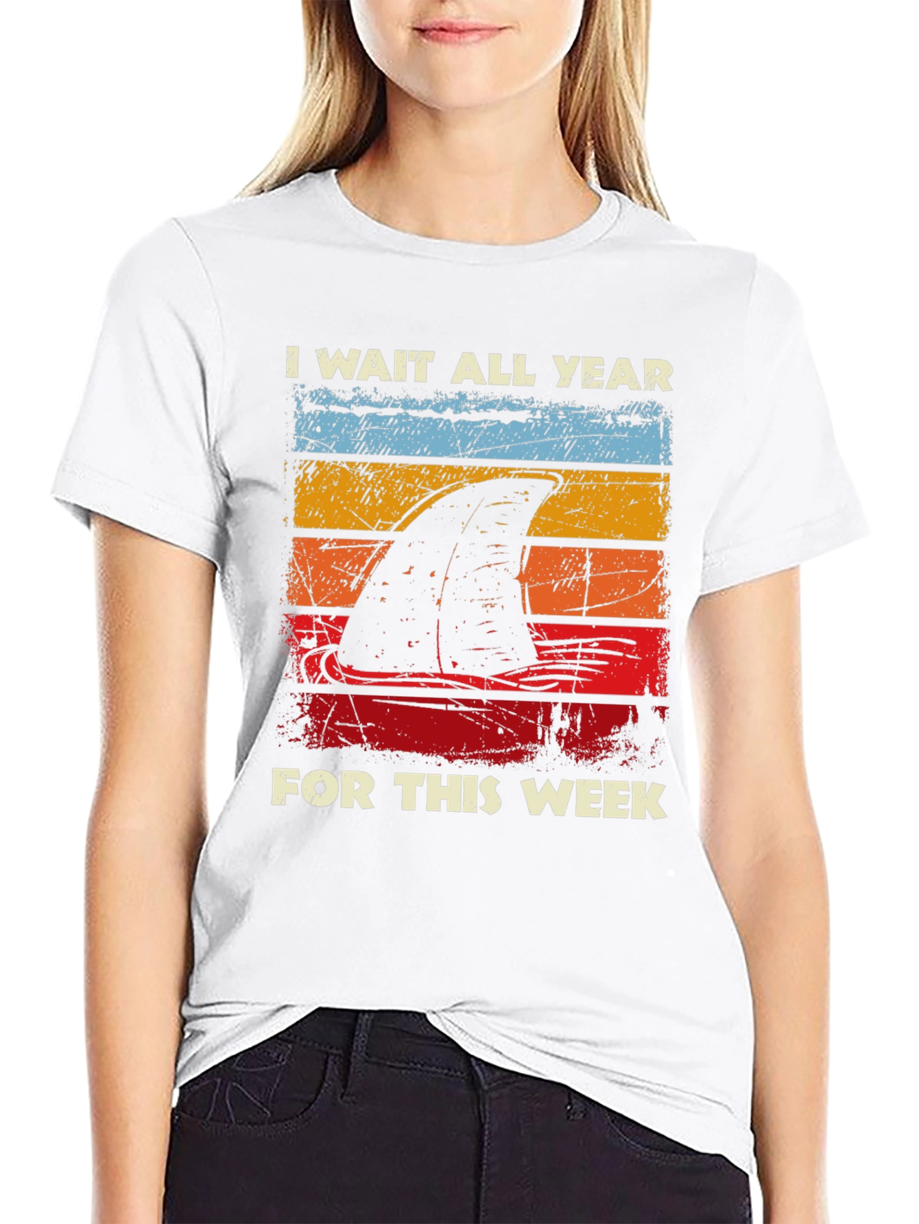 Shark Week T-Shirt - I Wait All Year!