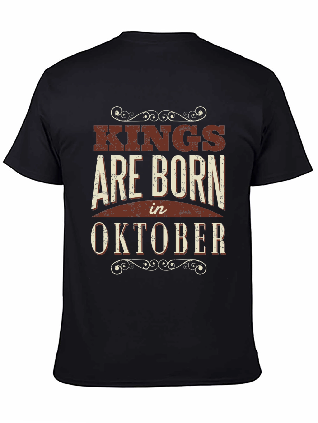 Kings Are Born In October T-Shirt
