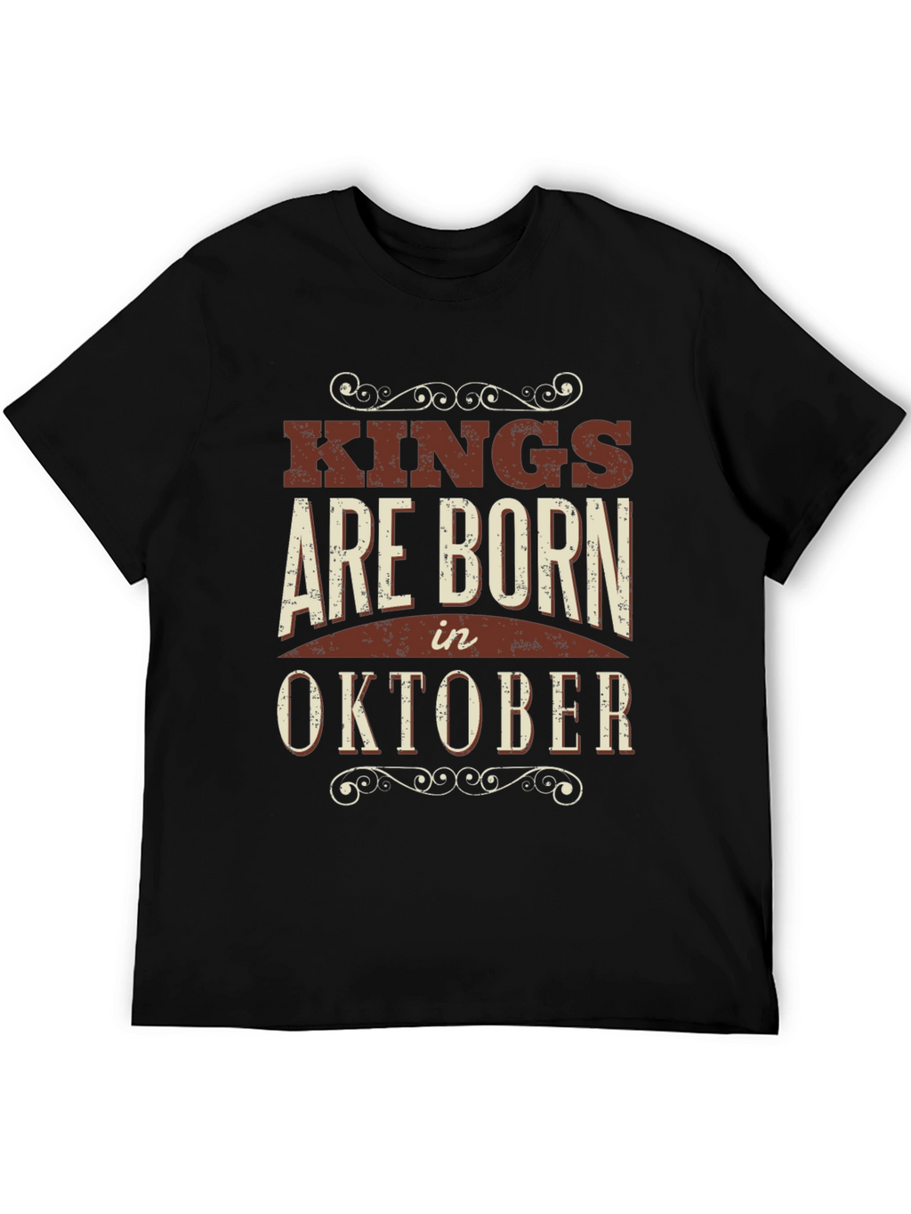 Kings Are Born In October T-Shirt