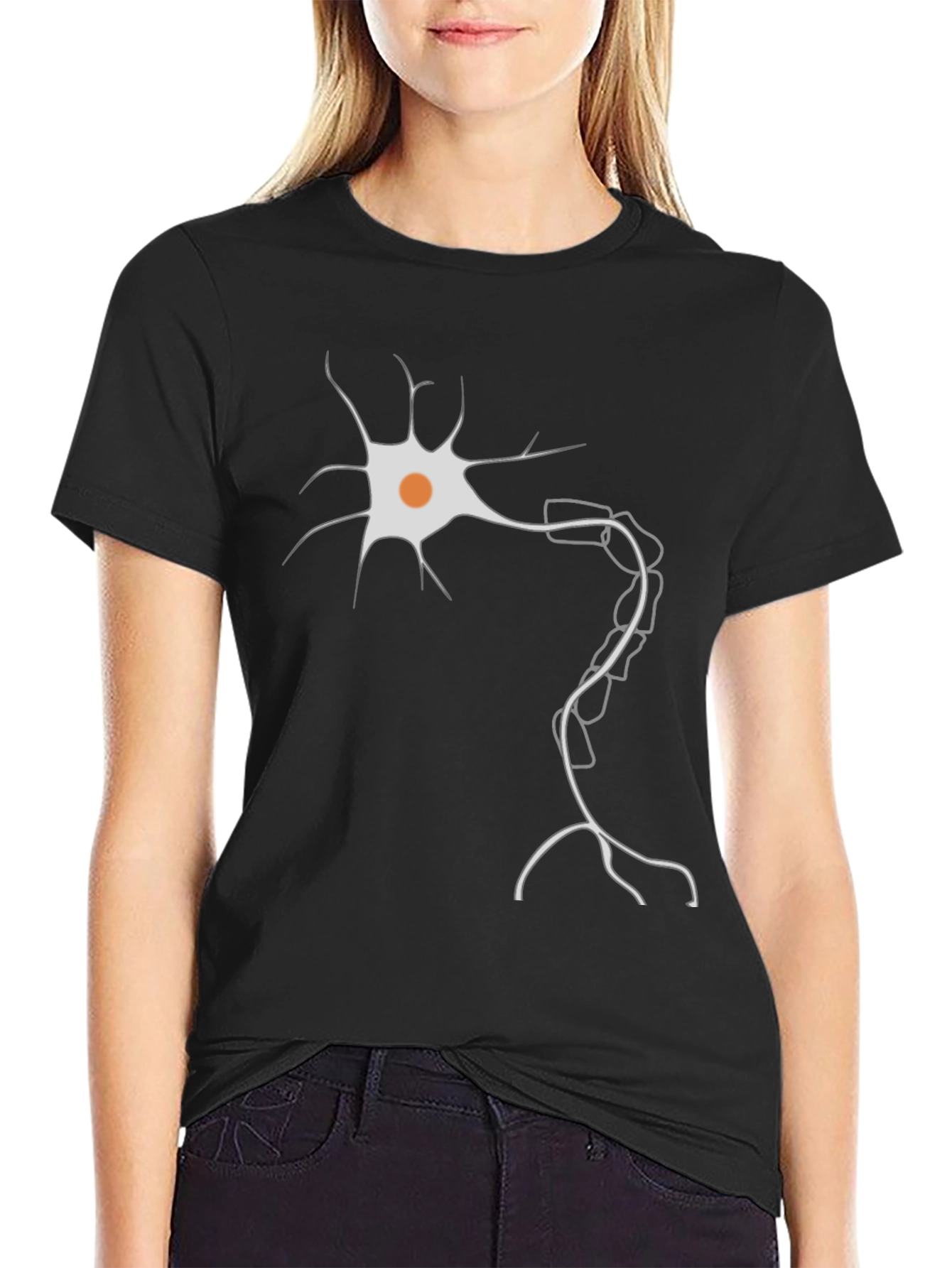 Neuron Graphic Tee - Stylish Science Shirt