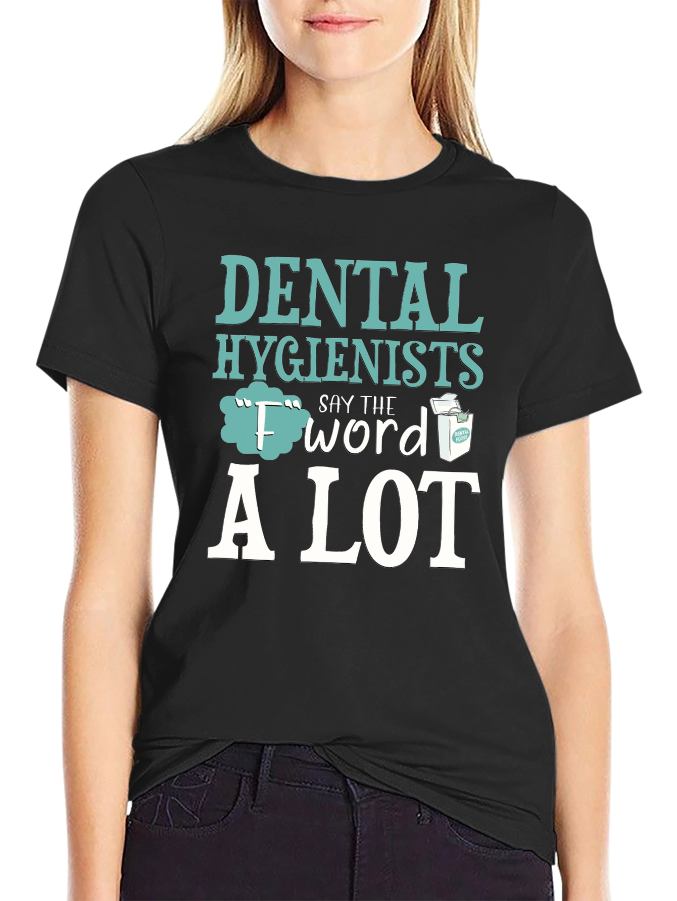 Dental Hygienist F Word Floss T-Shirt