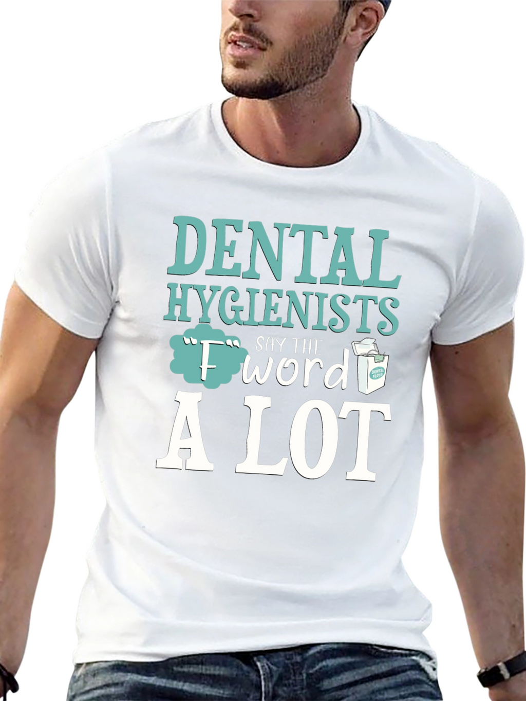 Dental Hygienist F Word Floss T-Shirt
