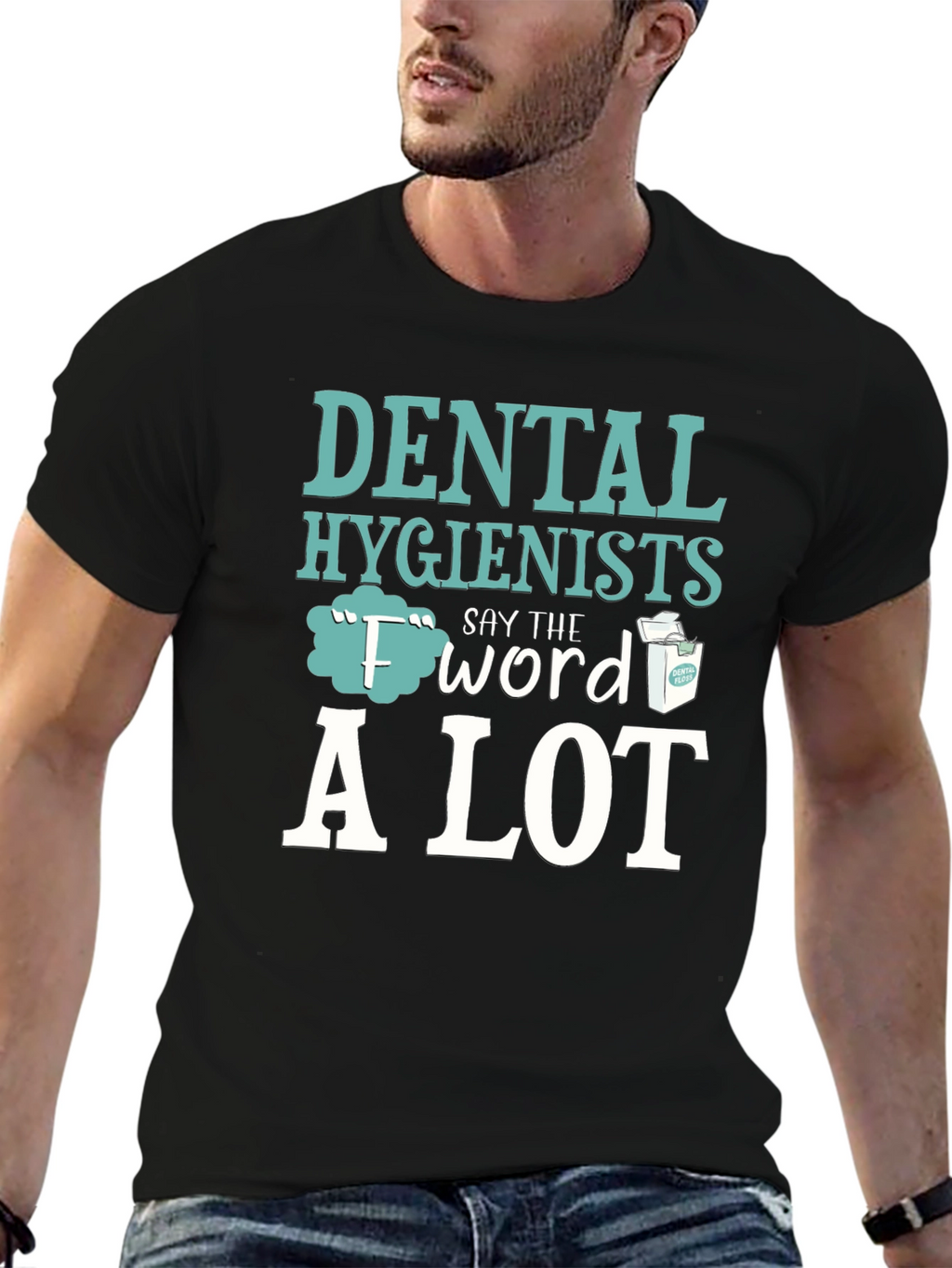 Dental Hygienist F Word Floss T-Shirt