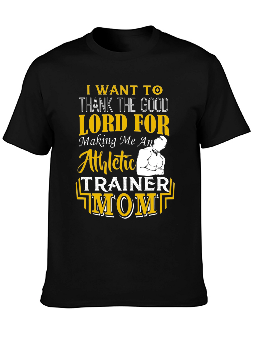Athletic Trainer Mom Graphic T-Shirt