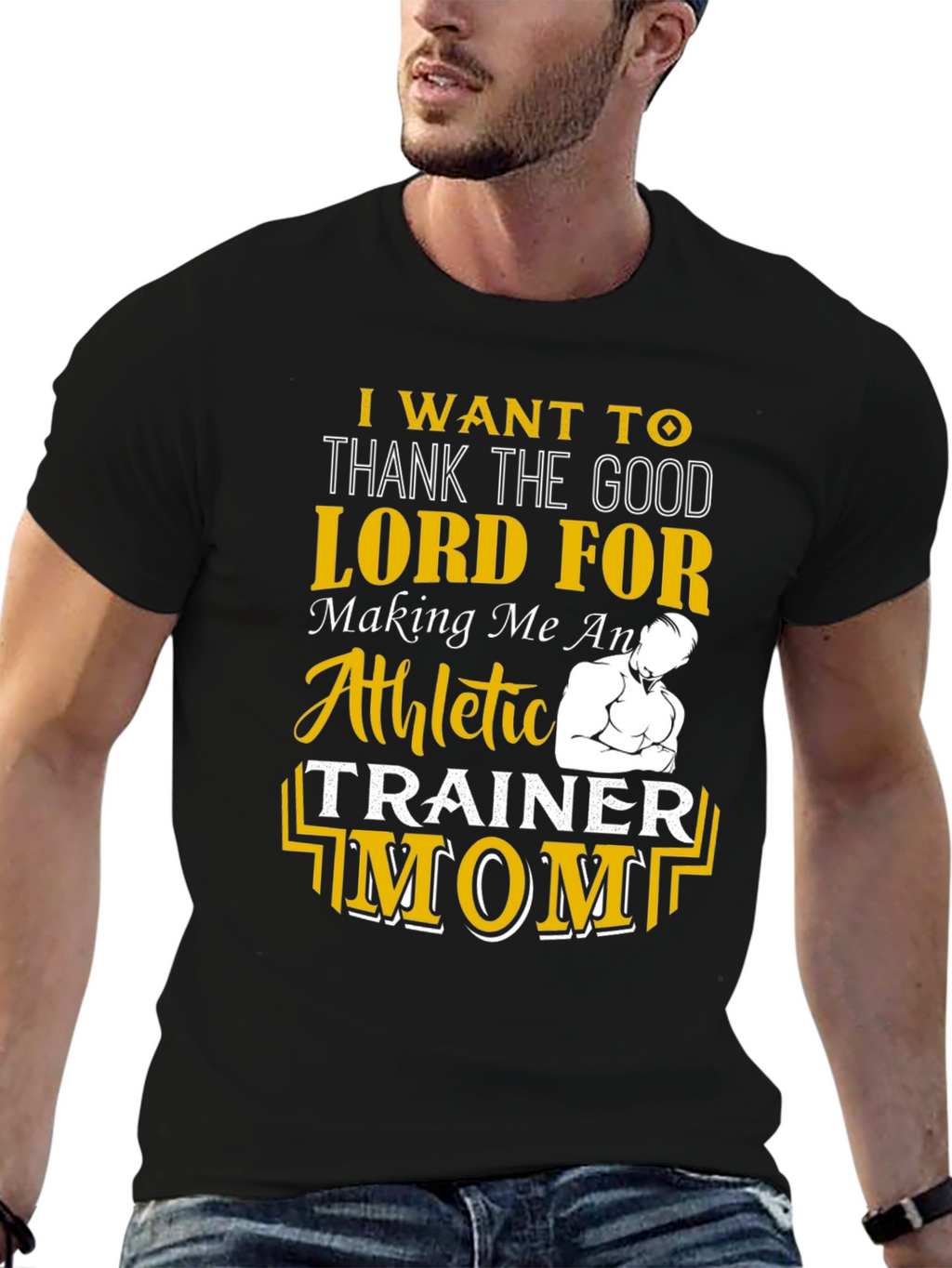 Athletic Trainer Mom Graphic T-Shirt