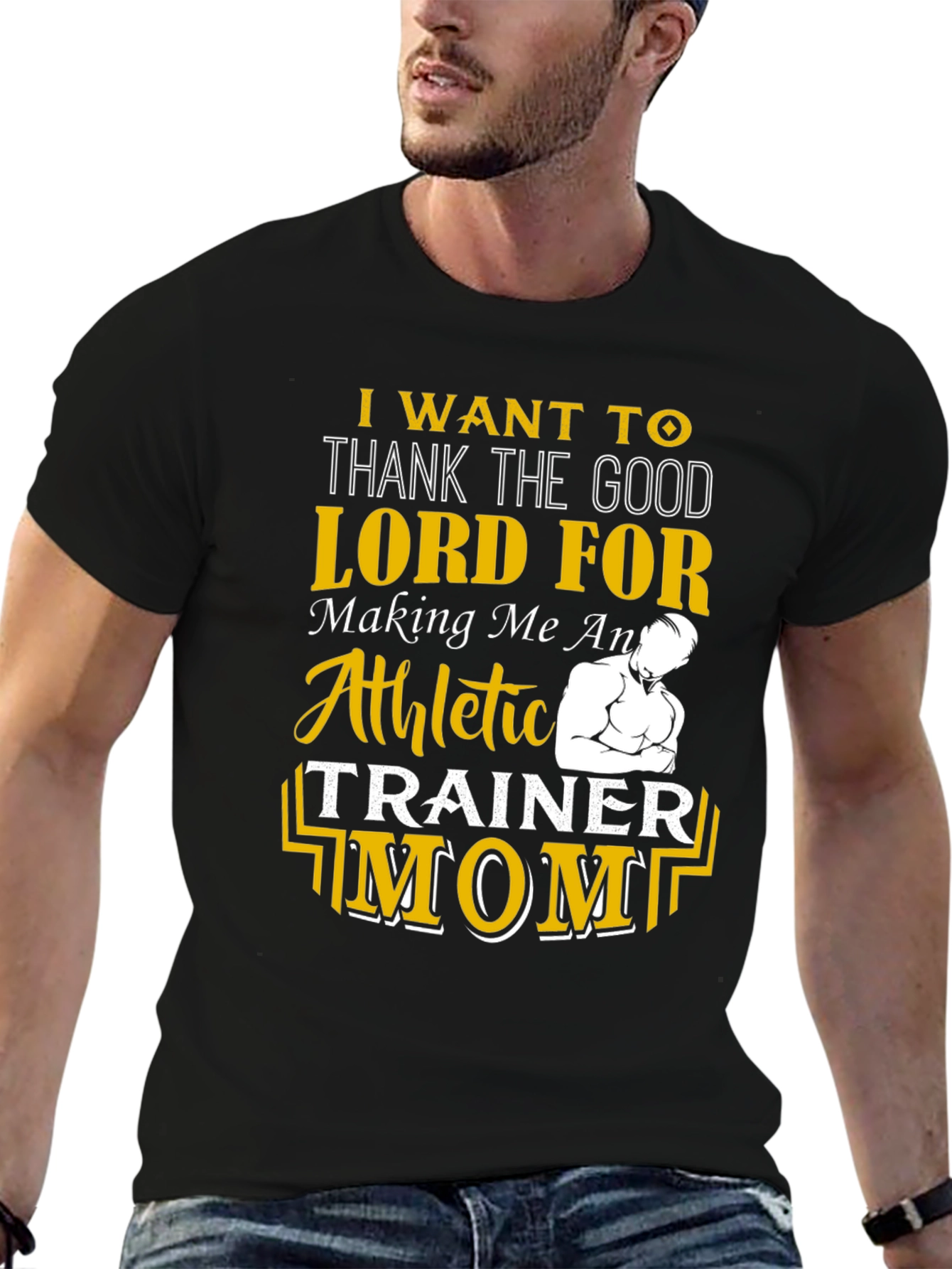 Athletic Trainer Mom Graphic T-Shirt