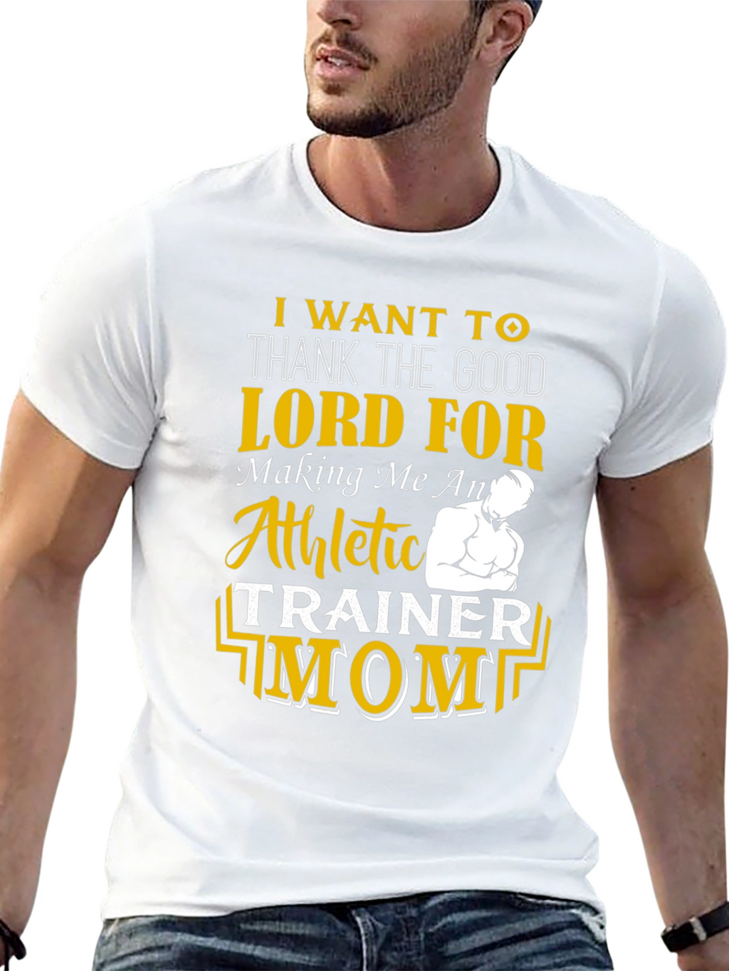 Athletic Trainer Mom Graphic T-Shirt
