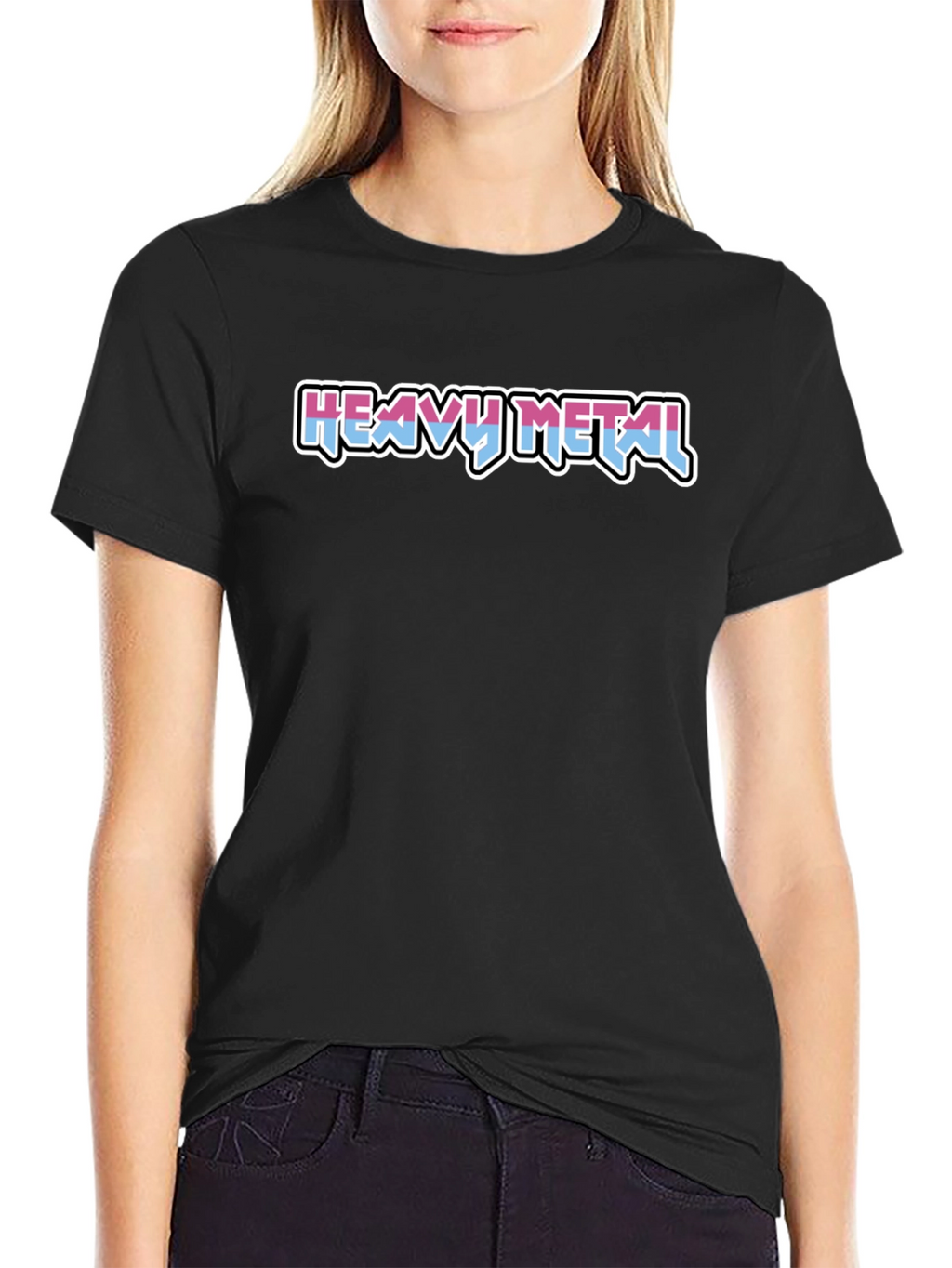 Heavy Metal Graphic Tee - Rock and Roll Style