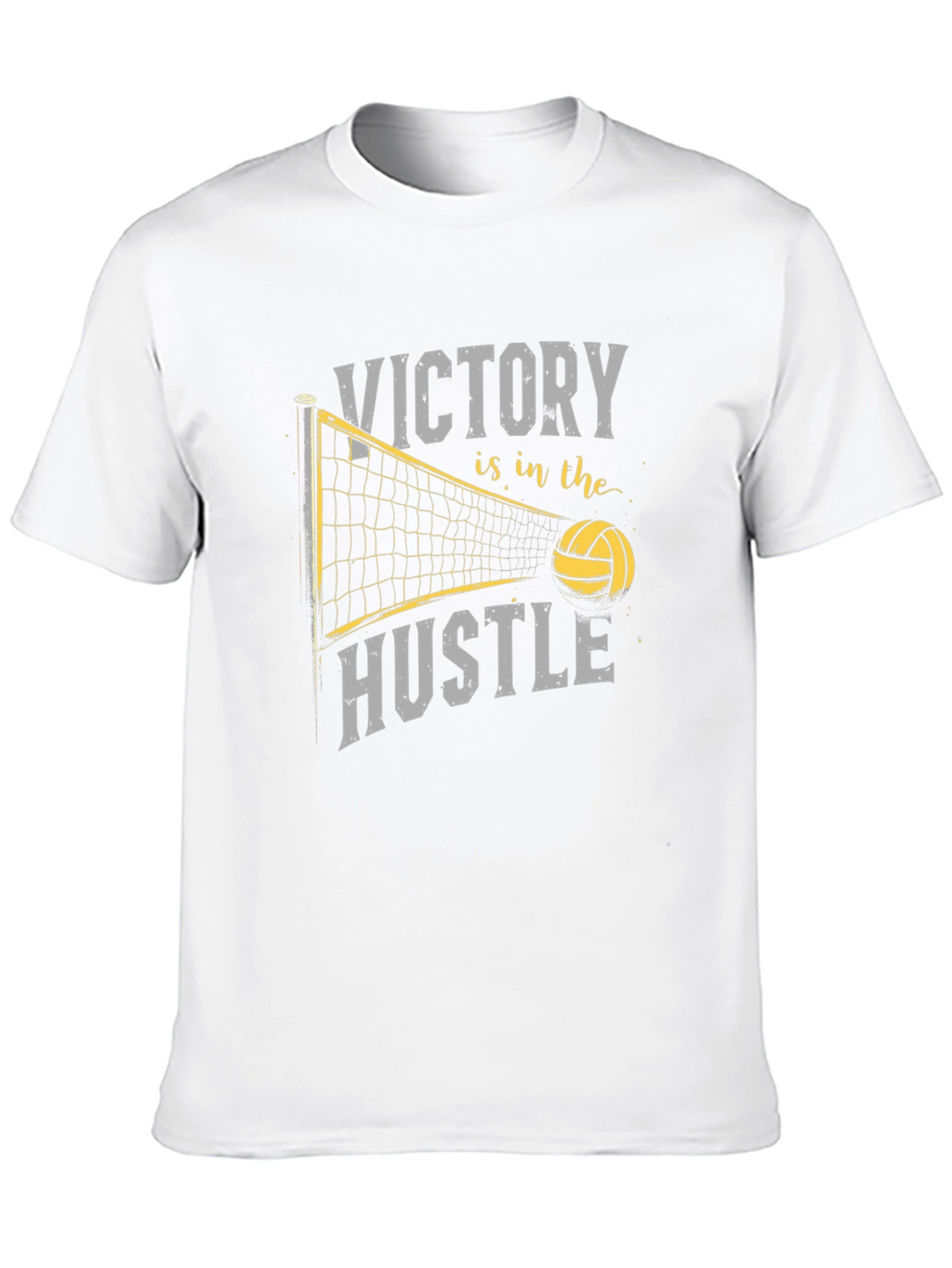 Victory is in the Hustle Volleyball T-Shirt