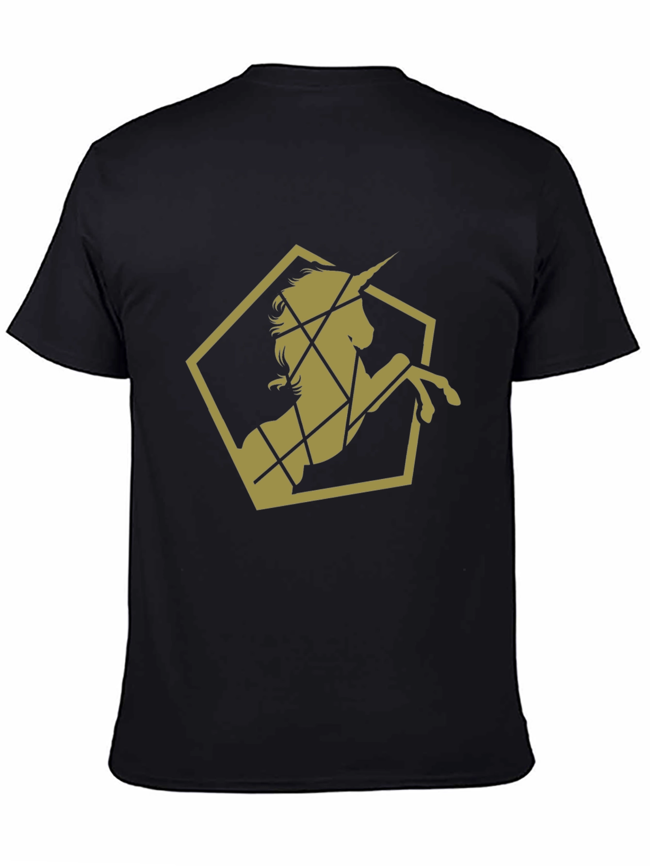 Unicorn Graphic Print Tee - Trendy Casual Shirt