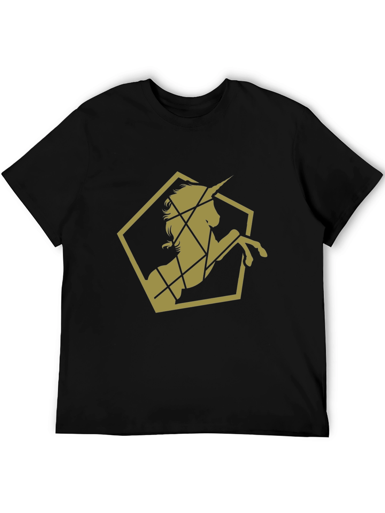 Unicorn Graphic Print Tee - Trendy Casual Shirt