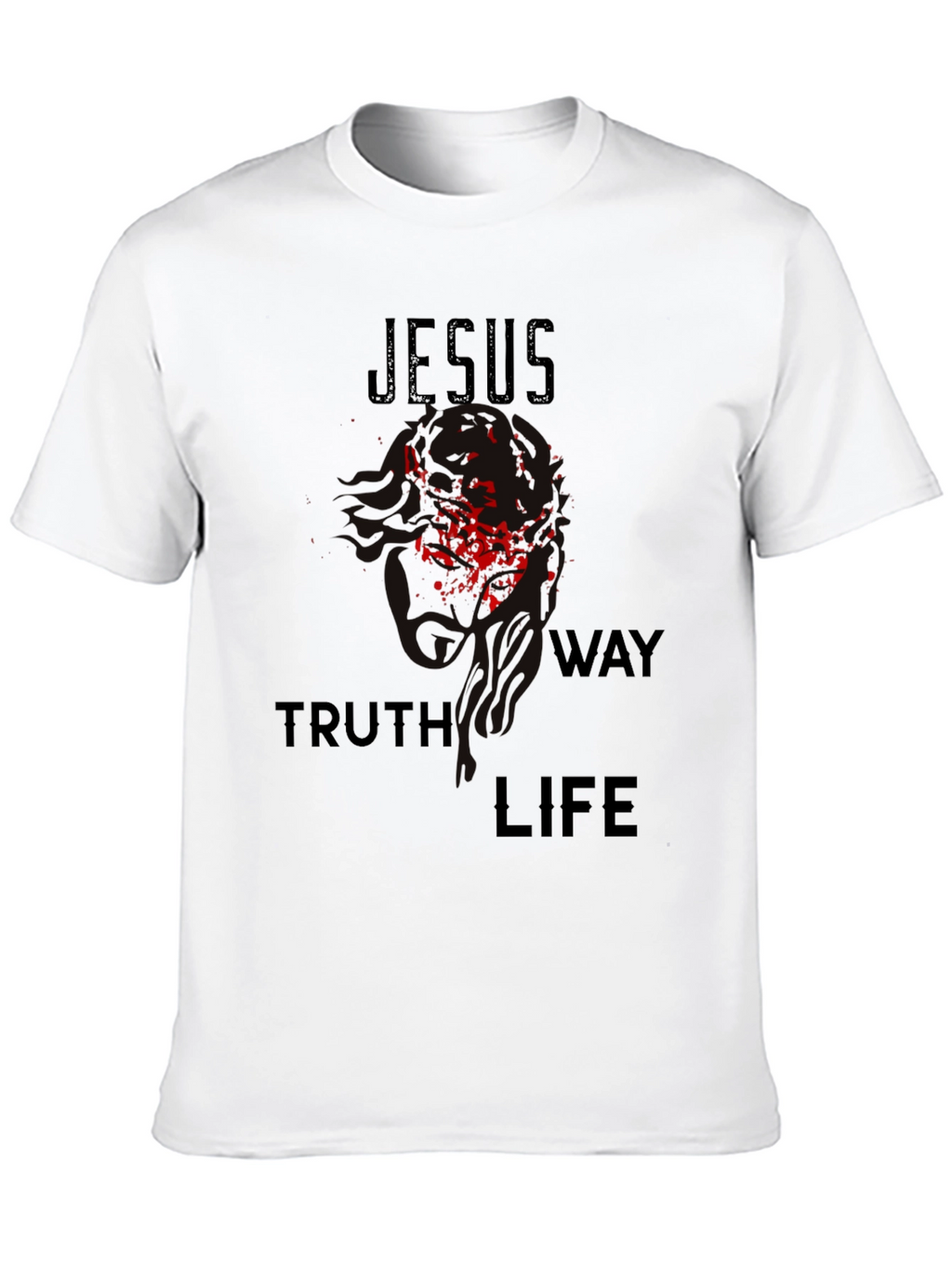 Jesus Truth Way Life Graphic T-Shirt