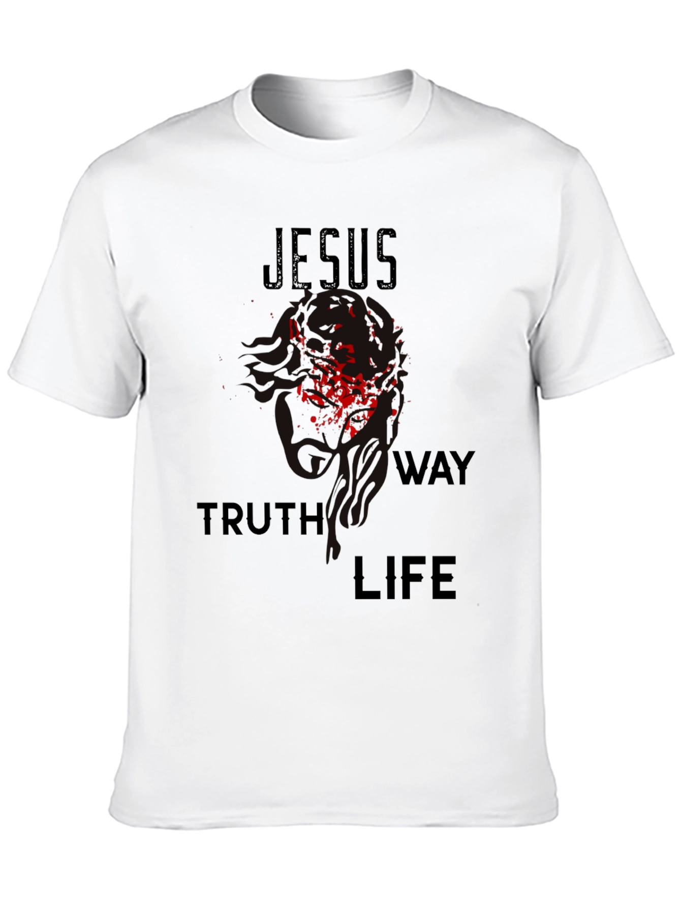 Jesus Truth Way Life Graphic T-Shirt