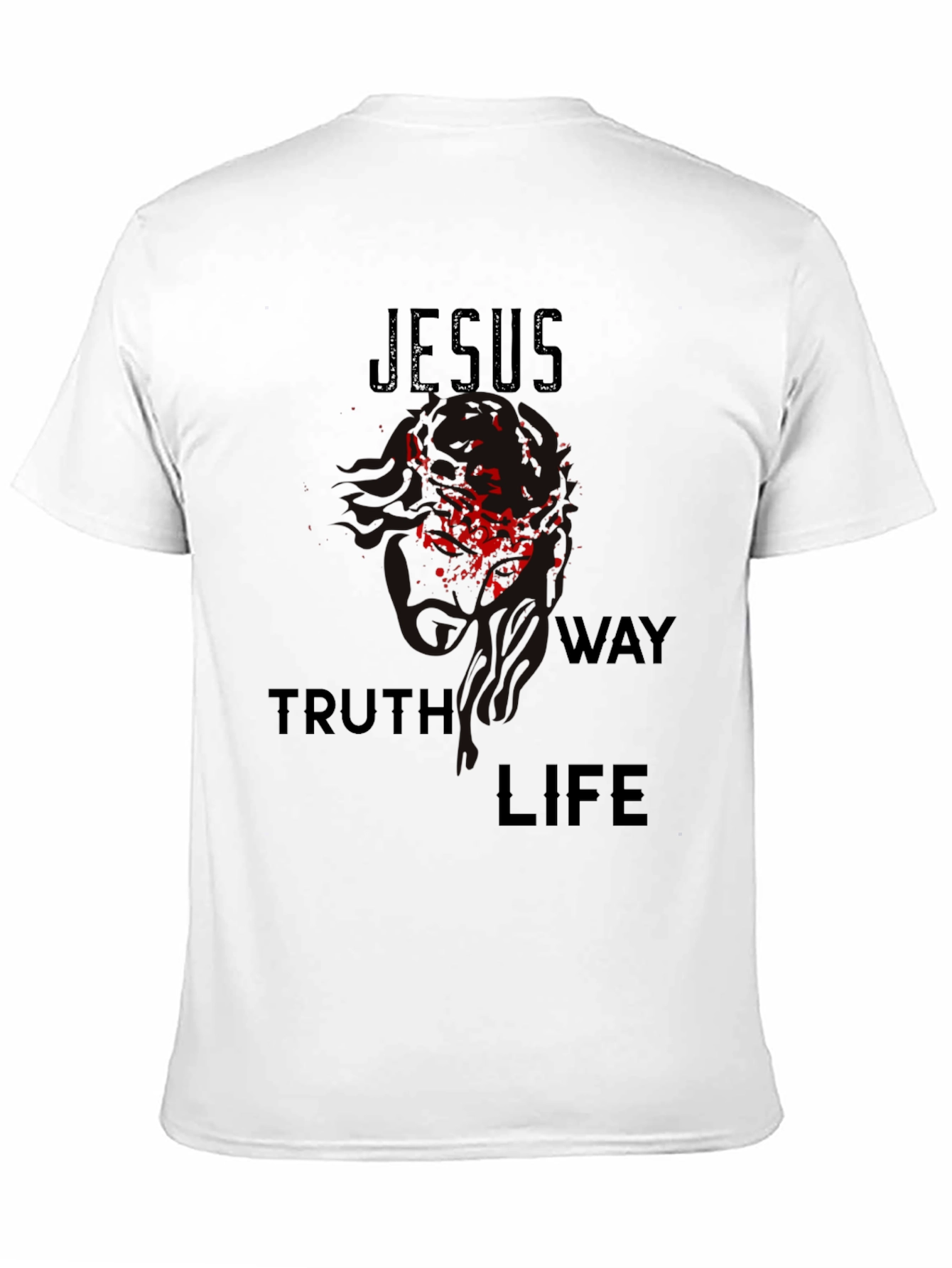 Jesus Truth Way Life Graphic T-Shirt