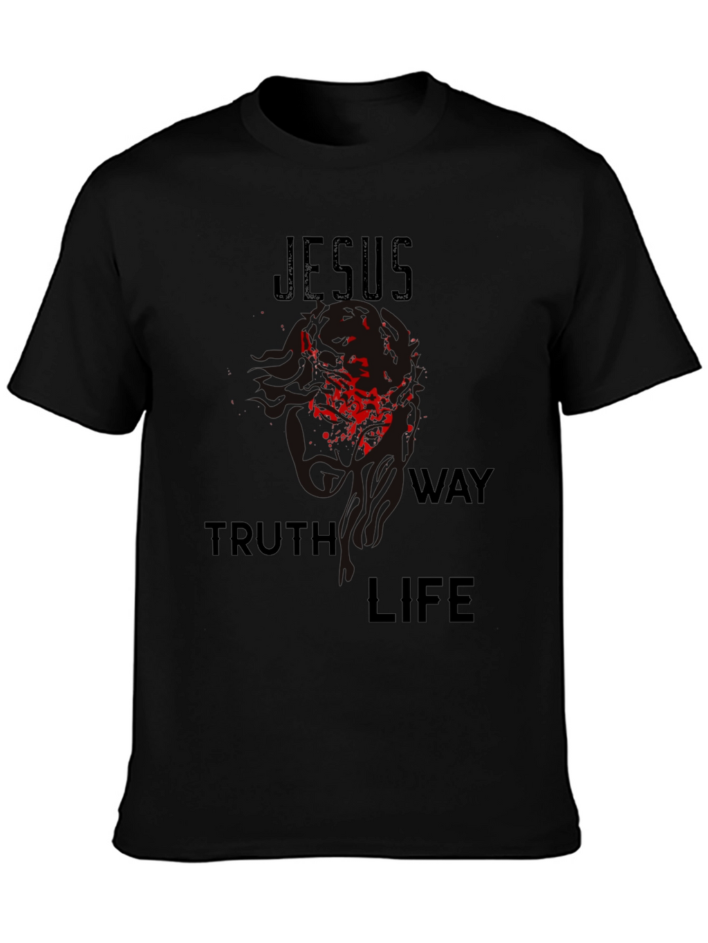 Jesus Truth Way Life Graphic T-Shirt