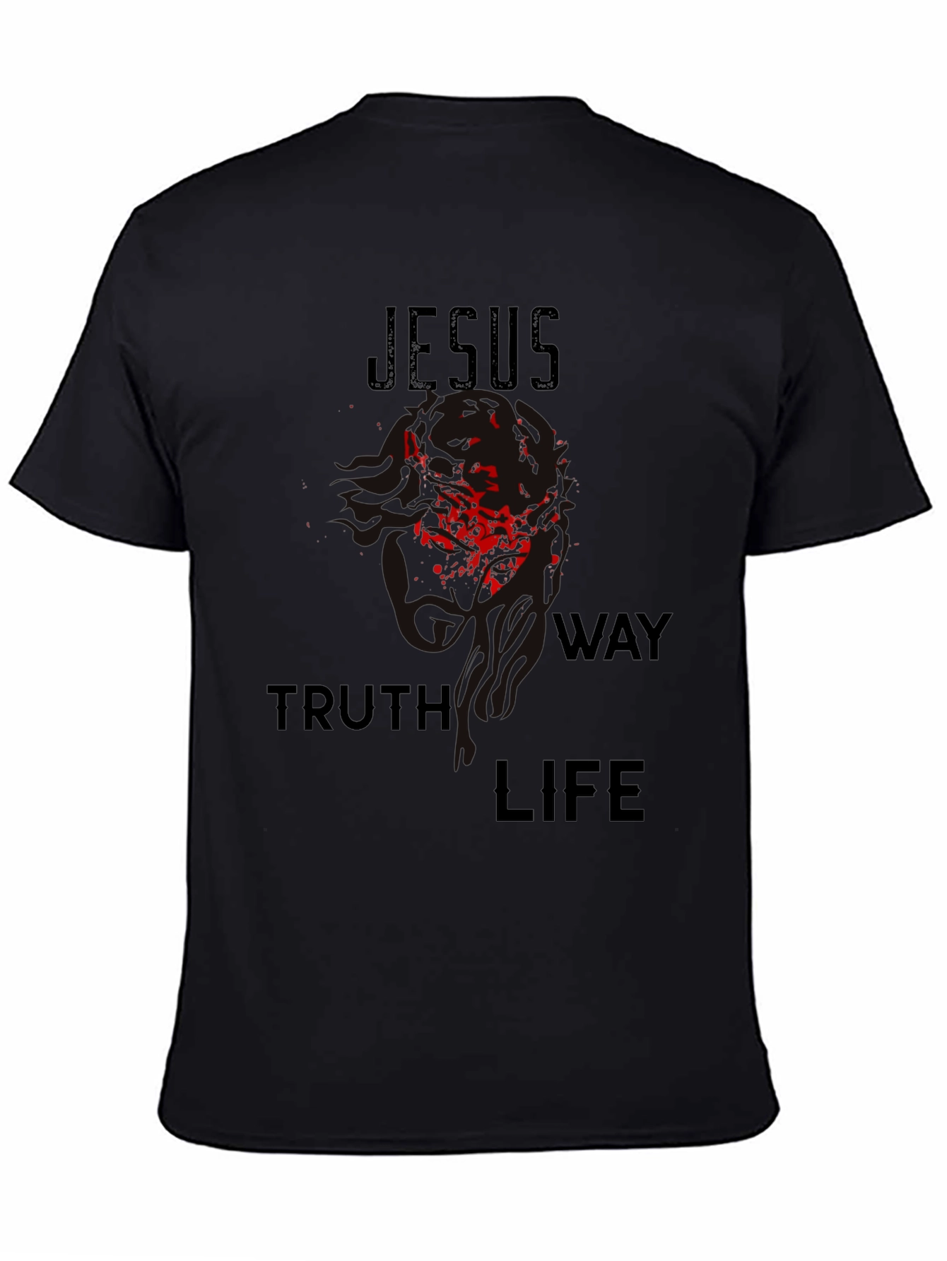 Jesus Truth Way Life Graphic T-Shirt