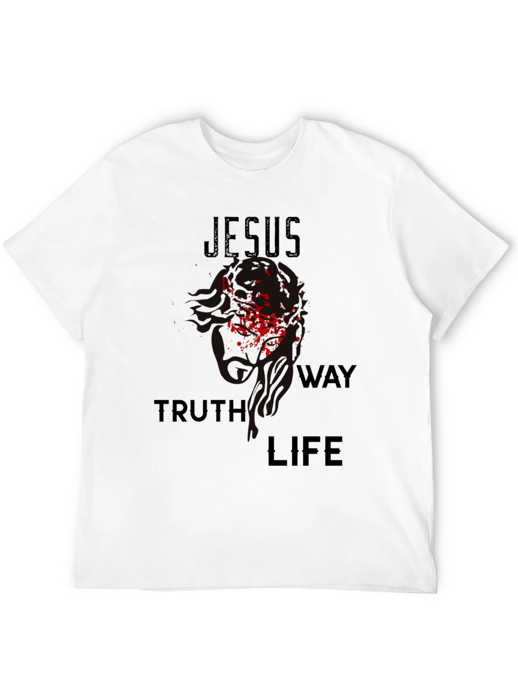 Jesus Truth Way Life Graphic T-Shirt