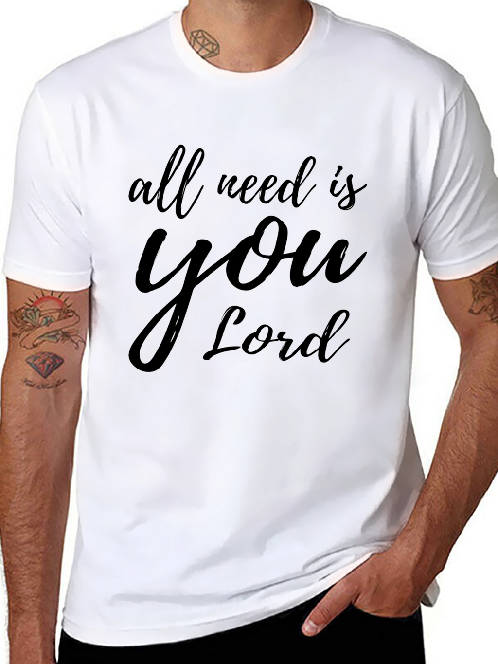 All I Need Is You Lord Black T-Shirt