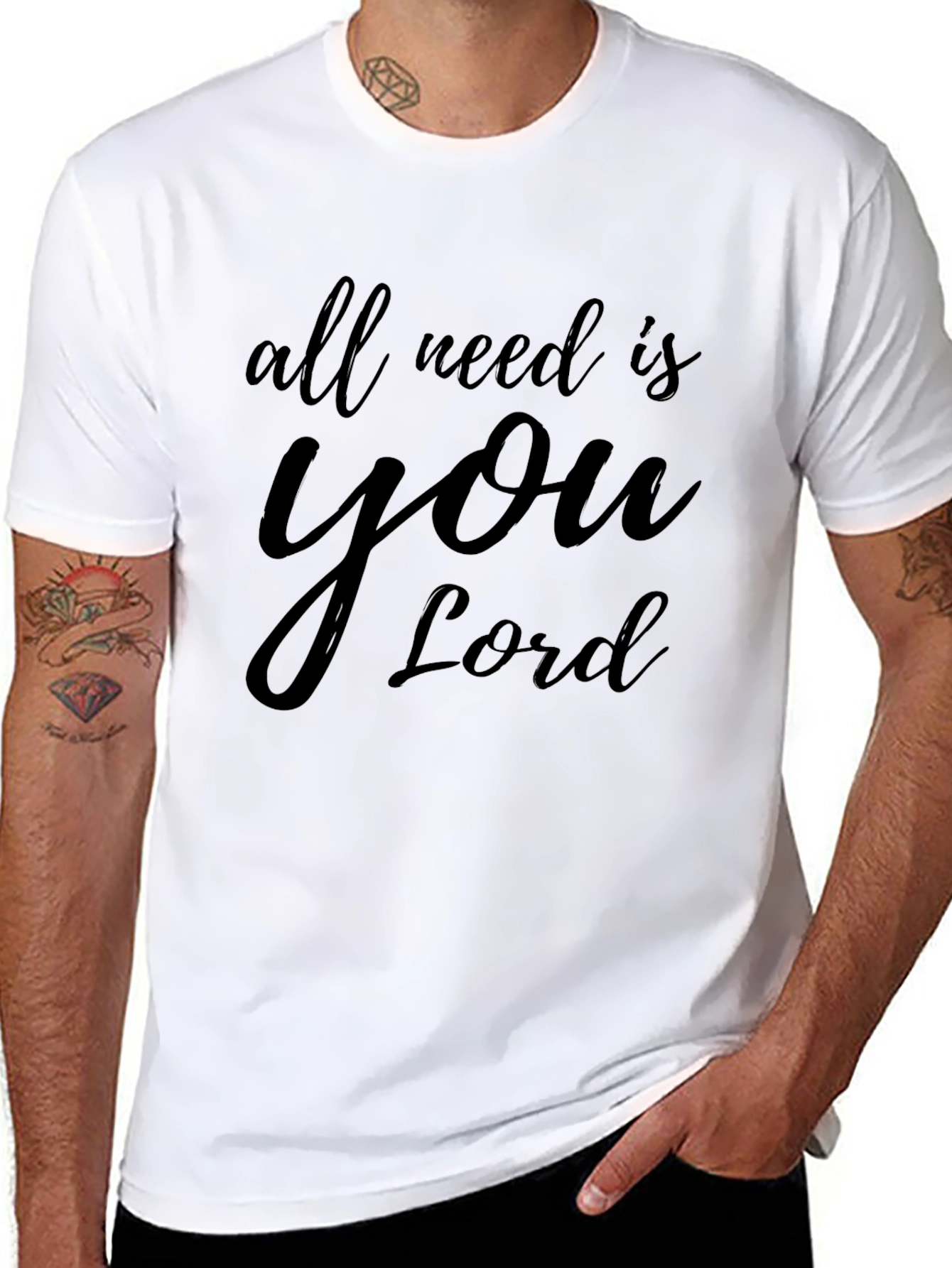 All I Need Is You Lord Black T-Shirt