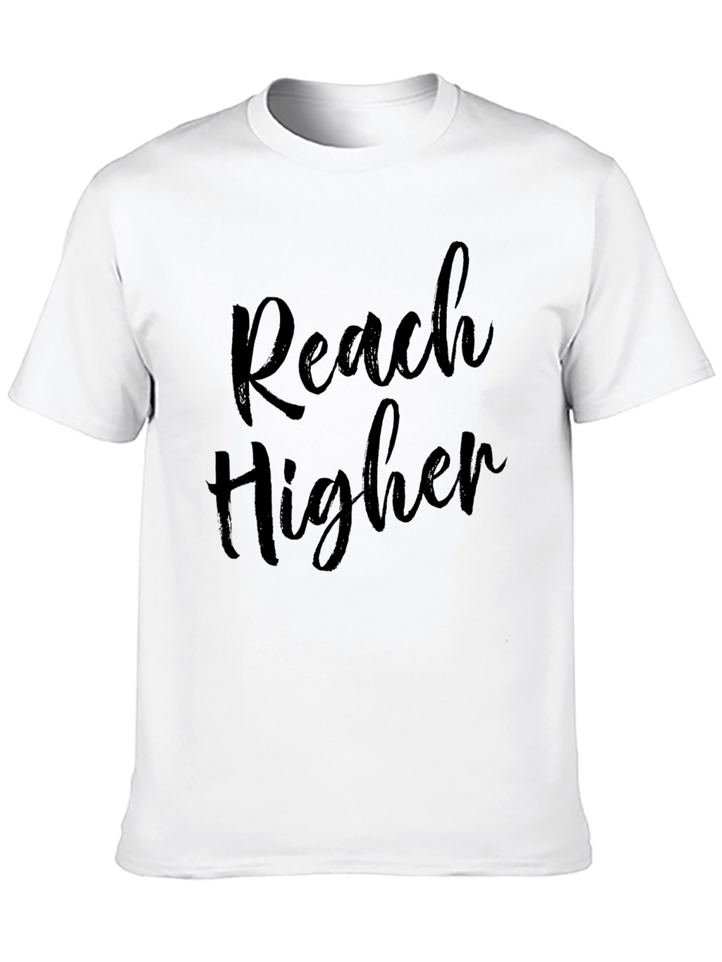 Reach Higher Black Graphic Tee
