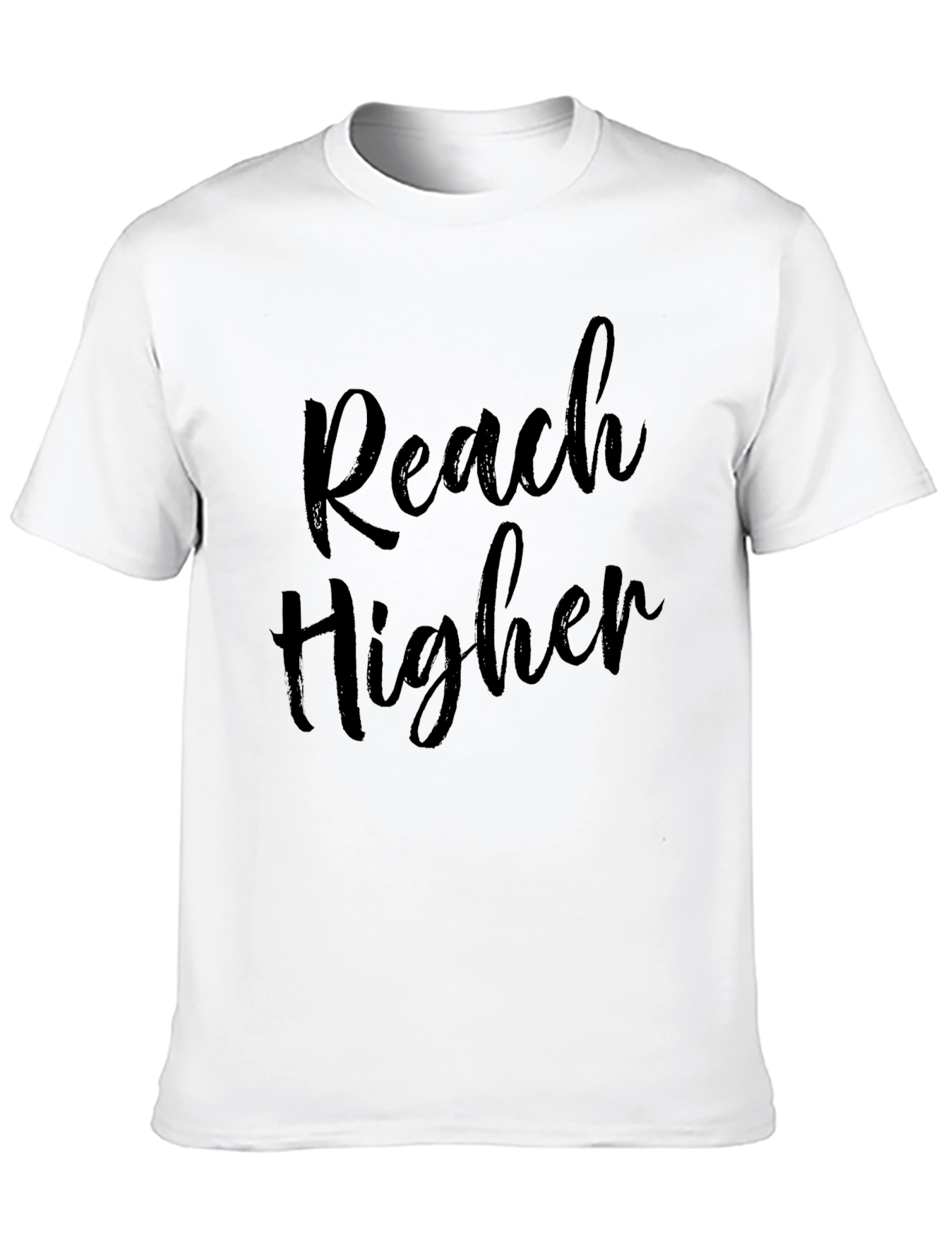 Reach Higher Black Graphic Tee