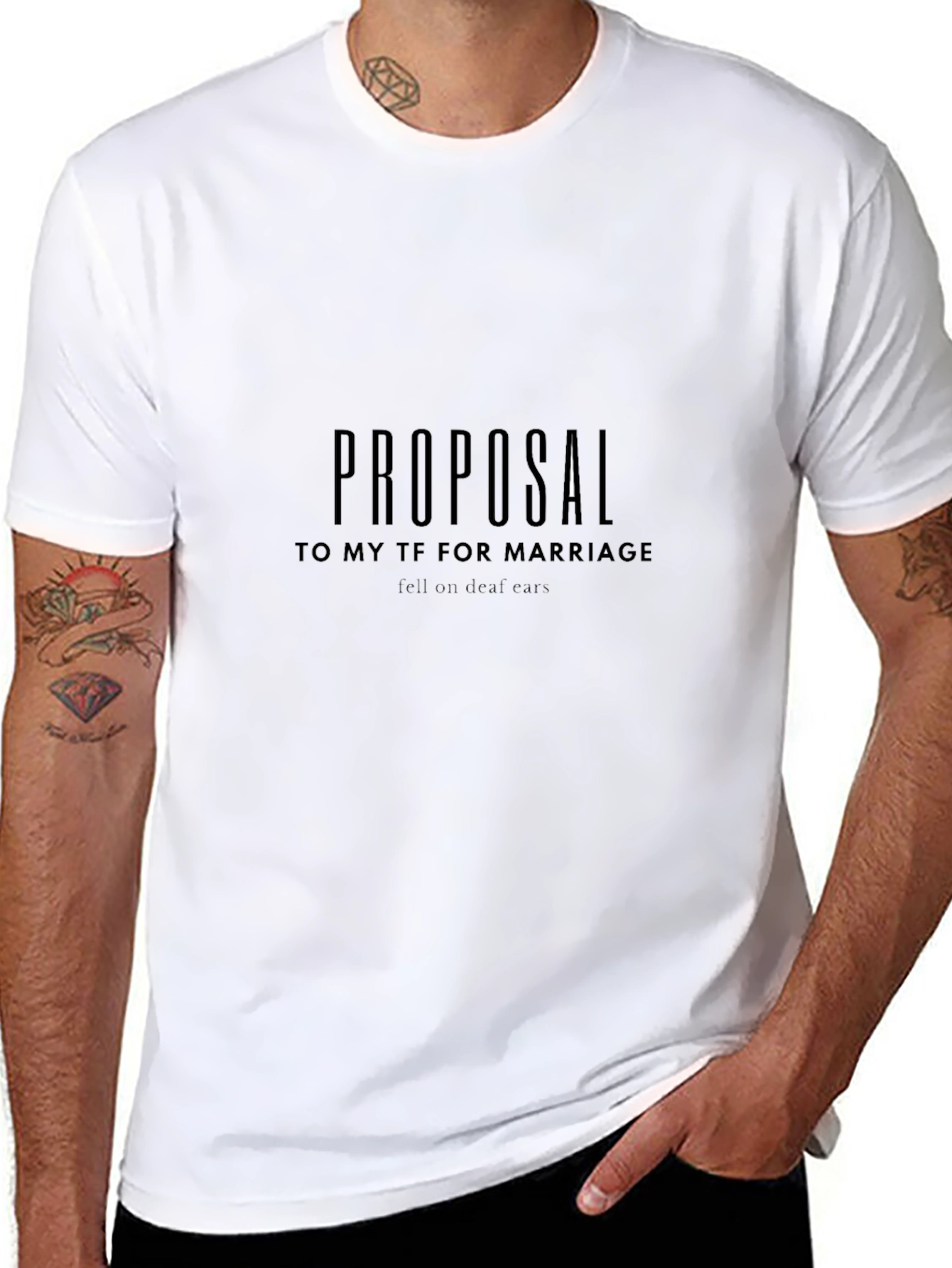 Proposal T-Shirt for Marriage Proposal