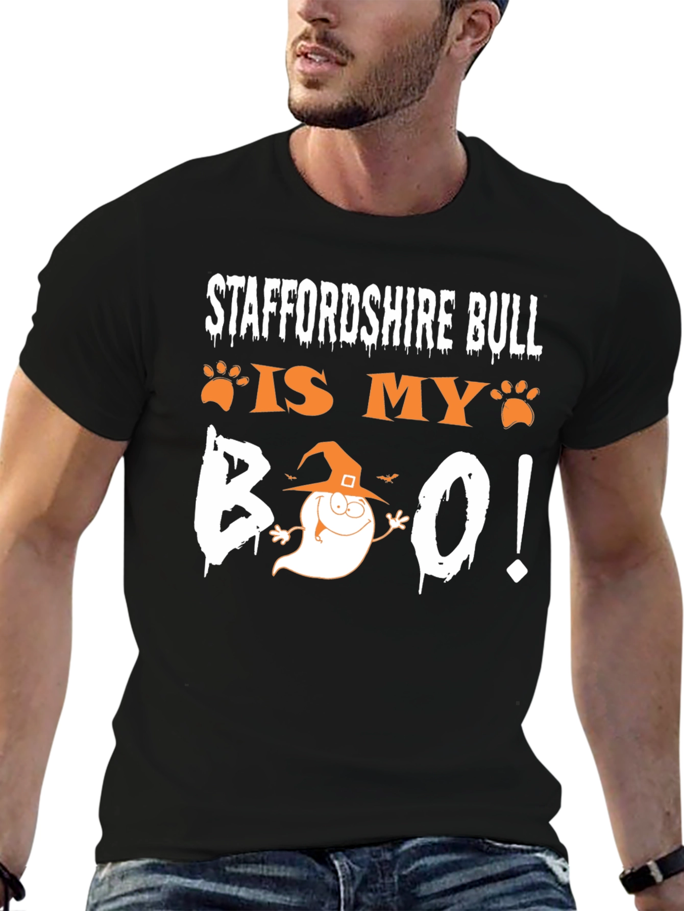 Staffordshire Bull Boo T-Shirt