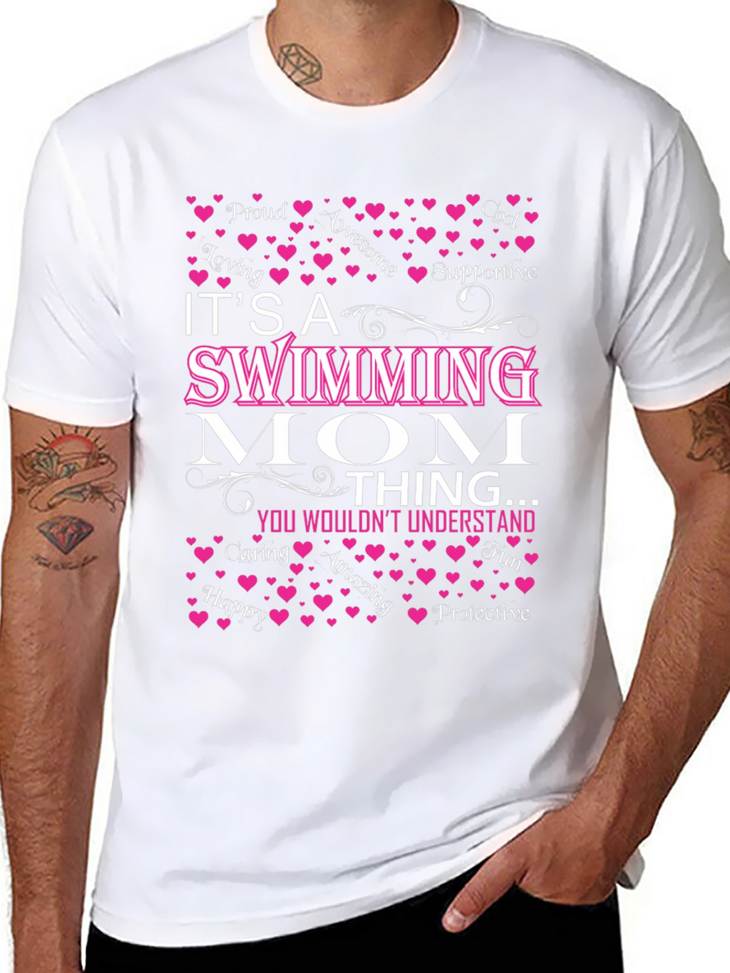 Swimming Mom T-Shirt - Its A Mom Thing