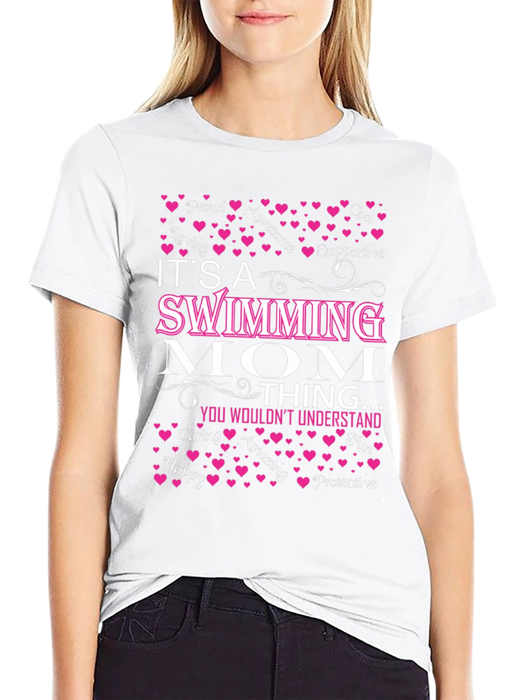 Swimming Mom T-Shirt - Its A Mom Thing