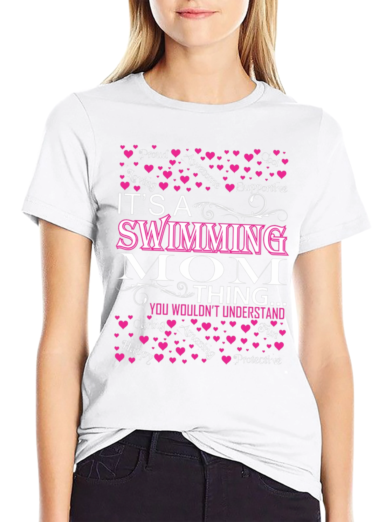 Swimming Mom T-Shirt - Its A Mom Thing