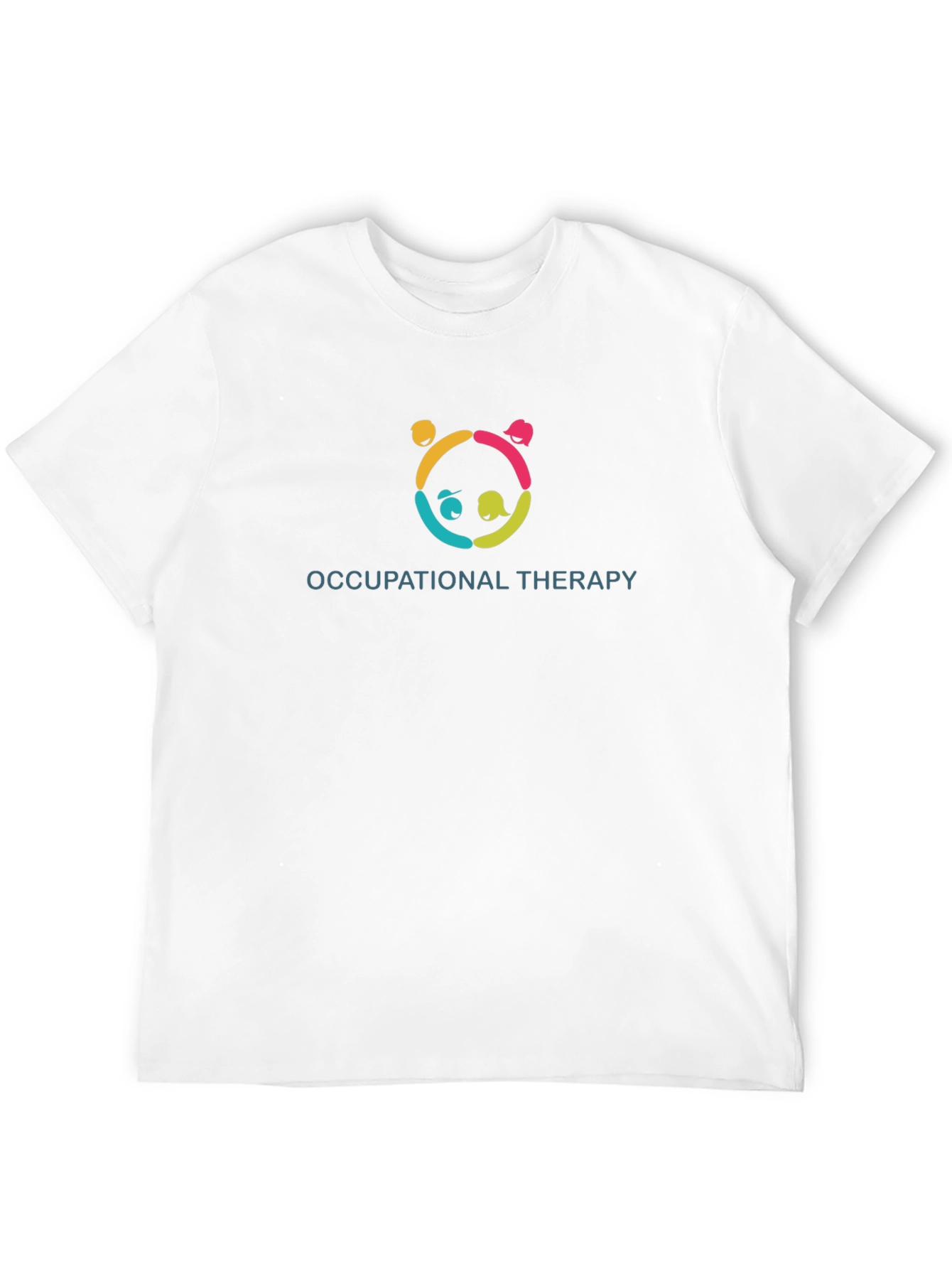 Occupational Therapy Panda Black T-Shirt