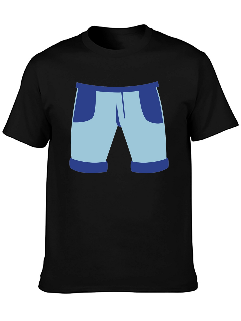 Cartoon Shorts Graphic Tee