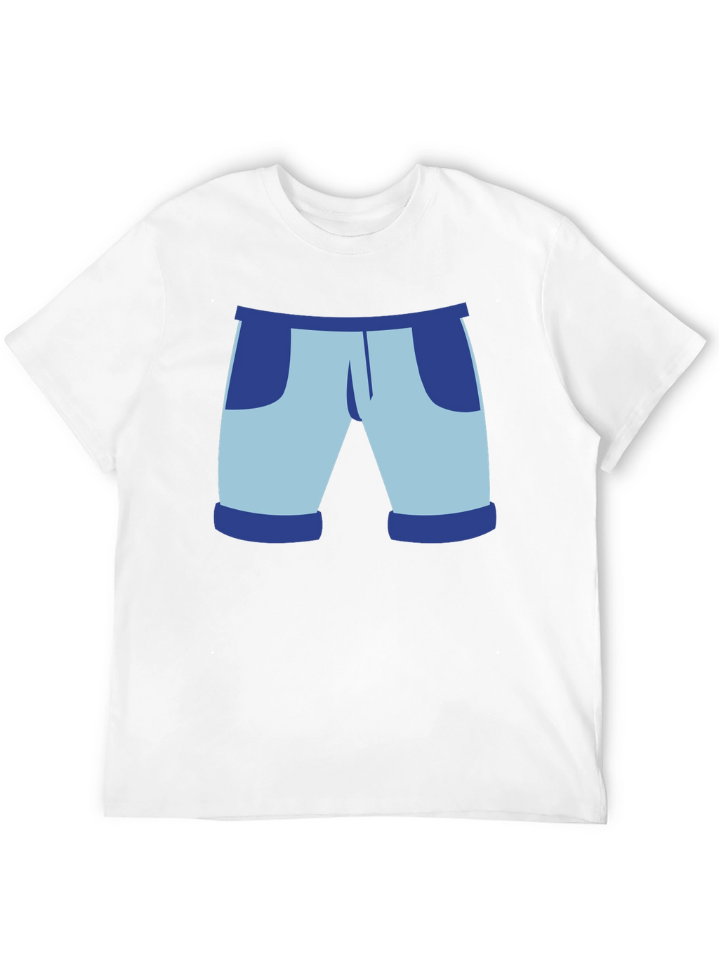 Cartoon Shorts Graphic Tee