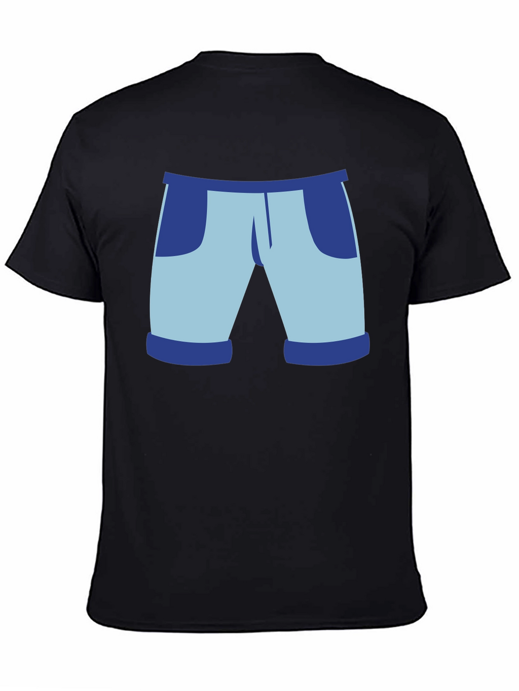 Cartoon Shorts Graphic Tee