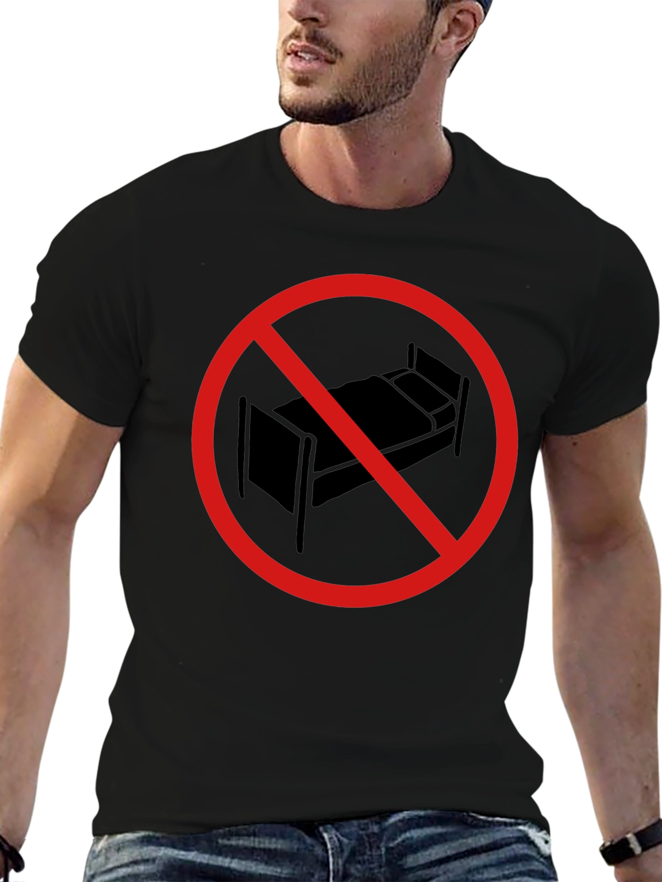 No Bed T-Shirt - Sleep is Forbidden!