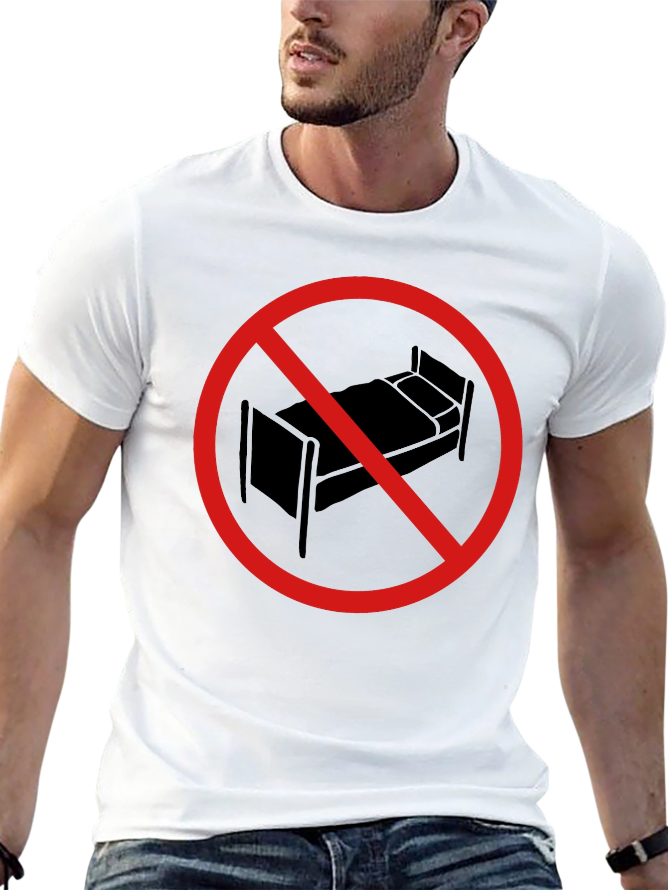 No Bed T-Shirt - Sleep is Forbidden!
