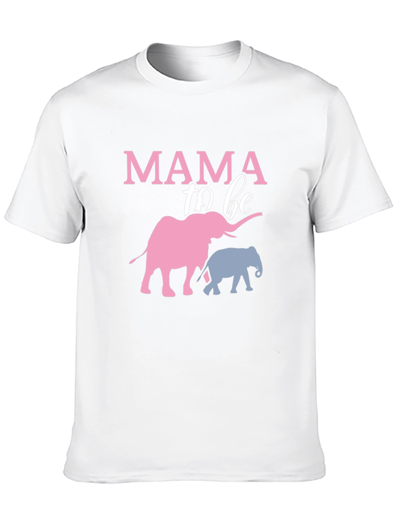 Mama To Be Elephant T-Shirt - Baby Shower Tee