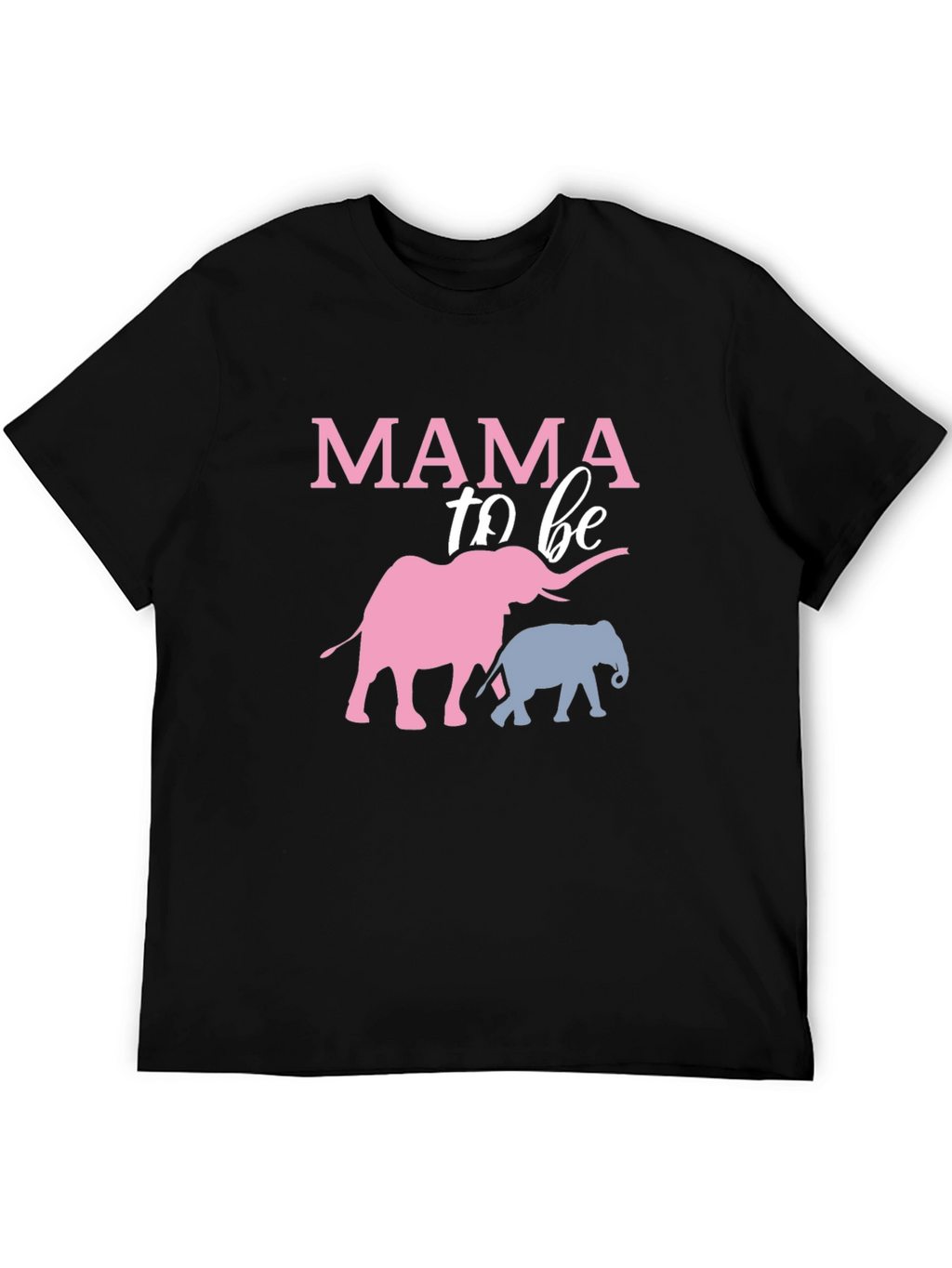Mama To Be Elephant T-Shirt - Baby Shower Tee